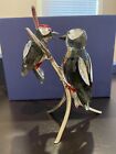 Swarovski Figurine Woodpeckers Black Diamond