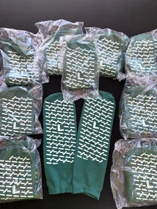 10 Paar POSEY rutschfeste Socken rutschfeste Krankenhaussocken, doppelseitiger Griff, groß - Bild 1 von 5