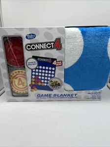 CONNECT 4 GAME BLANKET 60IN X 90IN Huge Mat Life Size Party Cook Out Hasbro 2021 - Picture 1 of 4