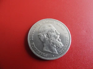 * Preussen 5 Mark 1888 A. Silber * Friedrich (107)(Alb.8) - Bild 1 von 2