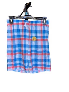 Cat And Jack Boys Pull On Shorts Sz XL 14 Blue/white/Red - Picture 1 of 3