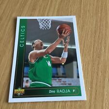 NBA , Boston Celtics, Dino Radja 1992/93 , Card Upper Deck 105,     B2