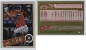 2020 Topps Chrome Ben Baller Edition 1985 Topps Baseball Jose Altuve #85TC-19