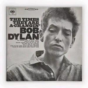 BOB DYLAN - 'The Times They Are A-Changin' 12" Vinyl LP Record AUST. PRESSING - Picture 1 of 8
