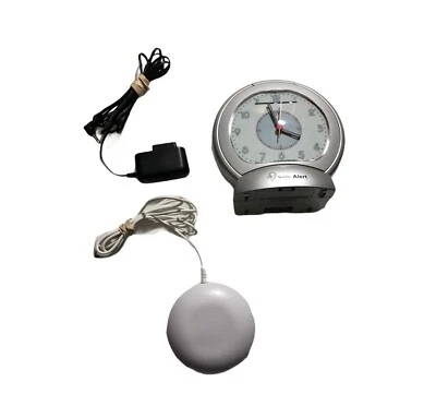 Extra LOUD Analog Alarm Clock with Bed Vibrator Shaker Buzzer Sonic Boom Super  - Image 1 of 4