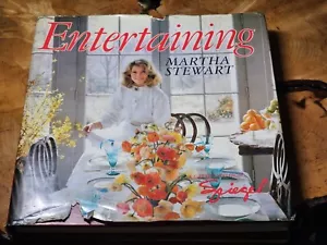 Martha Stewart 1982 Entertaining Hardcover Erstausgabe Buch Schutzumschlag Potter - Bild 1 von 24