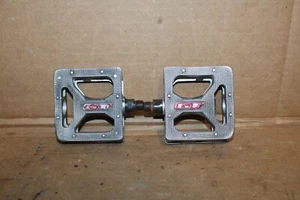 GT BMX Alloy 9/16" Pedals Old Mid School MTB Freestyle  - Picture 1 of 7