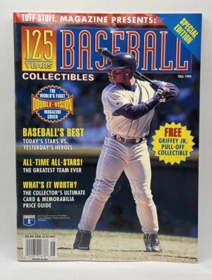 Fall 1994 Tuff Stuff Magazine 125 Years Baseball Collectibles - Ken Griffey Jr. - Image 1 of 2