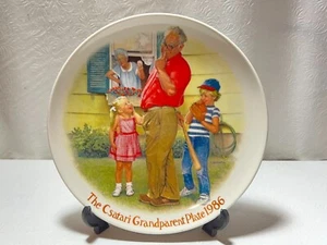 Bradford Ex. Knowles Collector Plate THE HOME RUN #3315A Grandparent Series - Picture 1 of 3