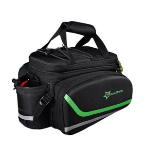 ROCKBROS MTB Bike Rear Carrier Bag Cycling Pannier Bag Large Capacity 10-35L - Picture 1 of 11