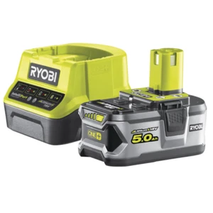 Batería y cargador de iones de litio Ryobi RC18120-150 18V 5.0Ah -... - Imagen 1 de 1
