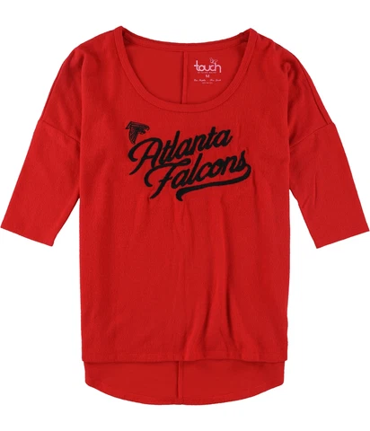 Touch Womens Atlanta Falcons Pullover Sweater, Red, Medium Cover