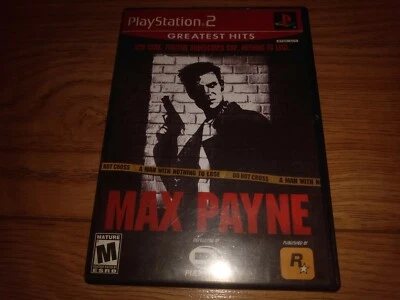 Max Payne (Sony PlayStation 2, 2001) Greatest Hits Pain 1 I - Image 1 of 2