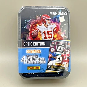 Donruss Optic Patrick Mahomes II 2023 Tin 4 Football Packs sealed - Picture 1 of 4