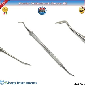 Dental Wax Amalgam Carver Ward 2 Hollen Composite Restorative Filling Instrument - Picture 1 of 1