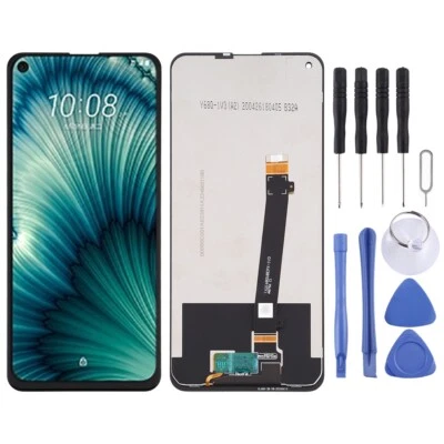 Original LCD Screen for HTC U20 5G with Digitizer Full Assembly (Black) - Image 1 of 4