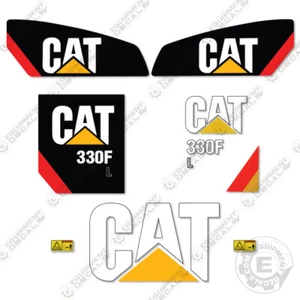 Fits Caterpillar 330FL Decal Kit Excavator - 7 YEAR 3M VINYL! - Picture 1 of 2