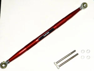 96-00 HONDA CIVIC EK REAR LOWER SUBFRAME TIE BAR CONNECTOR - RED - Picture 1 of 4