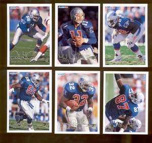 1994 Fleer New England Patriots Set DREW BLEDSOE ANDRE TIPPETT BEN COATES SLADE - Bild 1 von 1