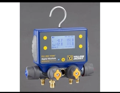 manómetro chaqueta amarilla Foto 1 de 2