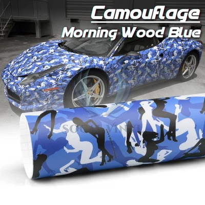 Camuflaje Mañana Madera Vinilo Envoltura Hoja Calcomanía Liberación de Aire Libre de Burbujas Foto 1 de 4