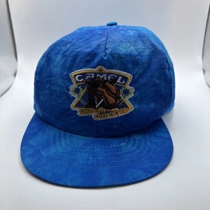 Cappello vintage Joe Camel berretto sigaretta personaggio liscio snapback anni 90 erba tie dye - Foto 1 di 6
