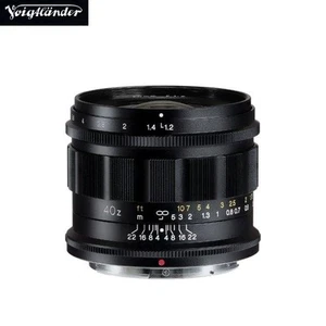 VOIGTLANDER NOKTON 40mm F1.2 Aspherical Lens for Nikon Z Black with Box - Picture 1 of 6