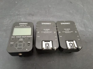 Yongnuo YN-622C-TX E-TTL II Wireless Flash Controller & 2 Receivers for Canon - Picture 1 of 10