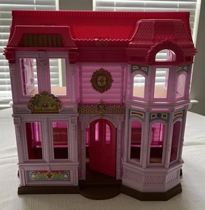 Fisher Price Loving Family Grand Manor Doll House Mansion 2figures Vehicle - Foto 1 di 5