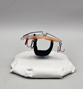 Vintage Rapala Jointed Minnow Blue Scales Orange Belly Crankbait Angelköder - Bild 1 von 5