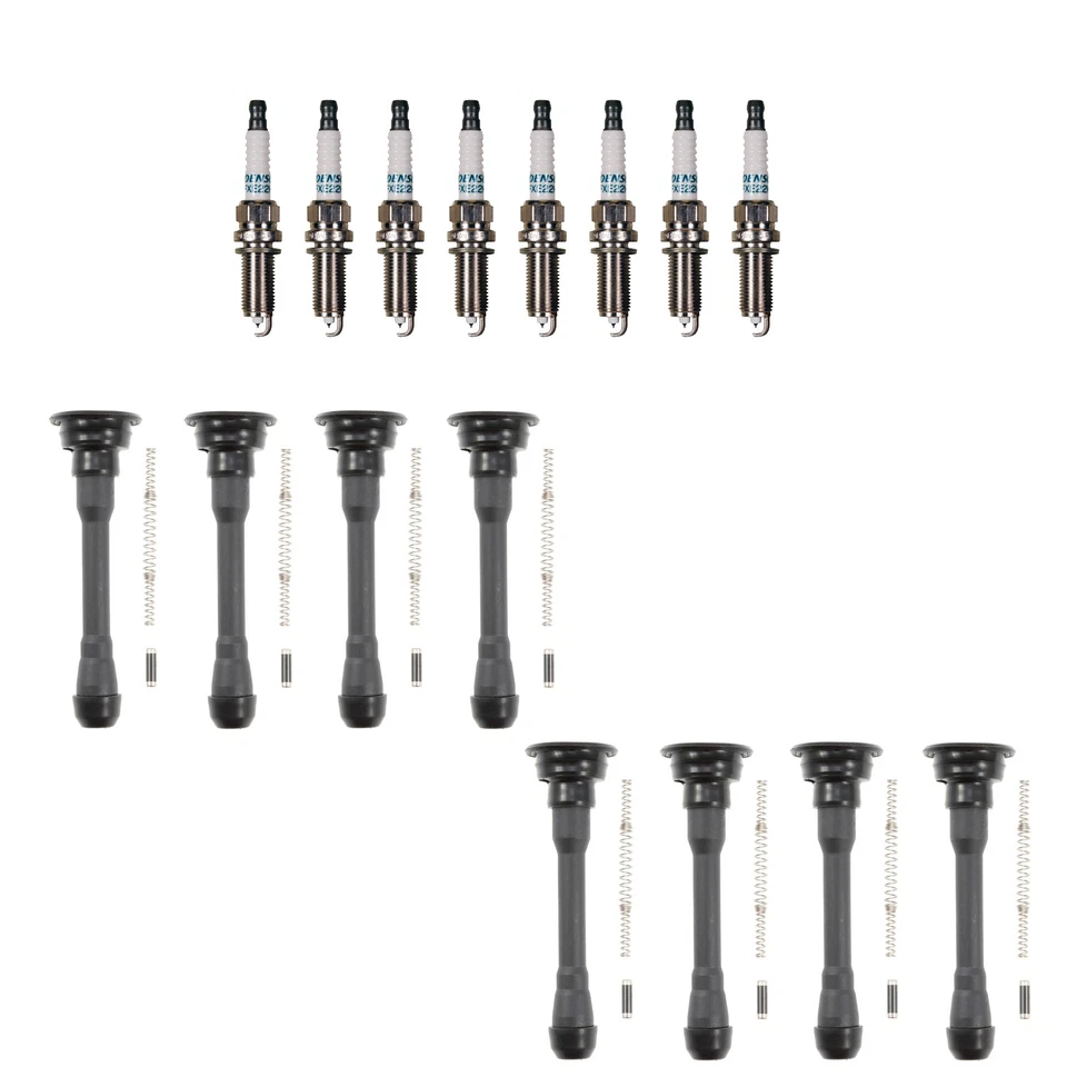 Комплект из 8 иридиевых вилок и сапог катушки зажигания NGK Denso для Infiniti Q70 Q70L 5,6 V8 - Изображение 1 из 1
