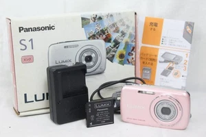 Panasonic Lumix DMC-S1 Pink Camera Kit with 4x Battery & Original Box, Used - Picture 1 of 7