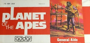 Planet of the Apes General Aldo Plastic Model Kit Part SAND BAGS Addar ©1973 POA - Picture 1 of 4