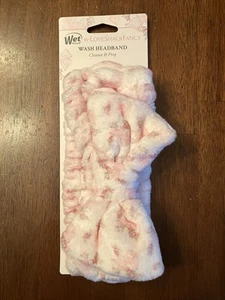 New Goody X Love Shack Fancy Rosa Beaux Head Band Wash Head Wrap Pink Rose - Picture 1 of 4