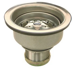 Premier 122354 3-1/2 in. Basket Strainer Assembly in Stainless Steel - Picture 1 of 1