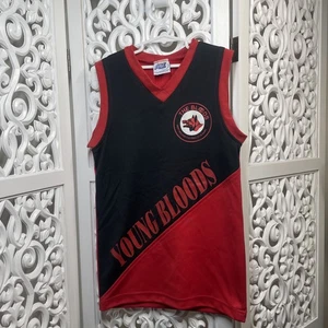 Vintage SANFL West Adelaide West Adelaide Football Club Guernsey Young Bloods - Picture 1 of 4