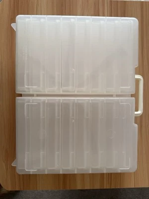 EE. UU. 4"x 6" Caja de almacenamiento de fotos Contenedor Guardián Organizar Álbum de recortes Almacenamiento de semillas Foto 1 de 4