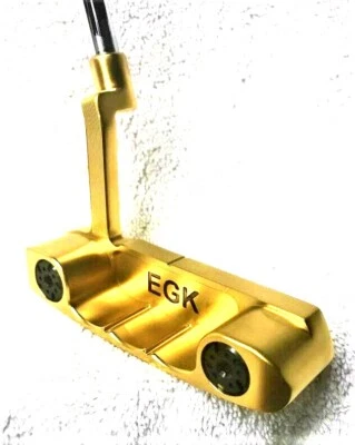 EGK CLASSIC PUTTER, SK FIBER SHAFT, RH, EGK PFLAT GRIP CNC MILLED FACE - Image 1 of 4