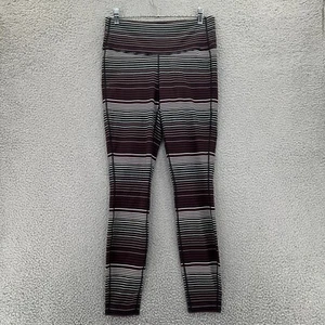 ATHLETA High Rise Expanse Stripe Chaturanga Athletic Leggings Women's Medium - Picture 1 of 12