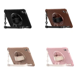Hochwertiges 2in1 Hart PC + TPU Gehäuse mit Handschlaufe auf der Rückseite für Apple iPad 10. - Bild 1 von 10