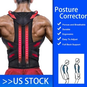 Posture Corrector Back Support For wear in office, school,Driving, public place - Picture 1 of 26