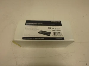 Startech 2 Port DVI Video splitter w/Audio ST122DVI - Picture 1 of 7