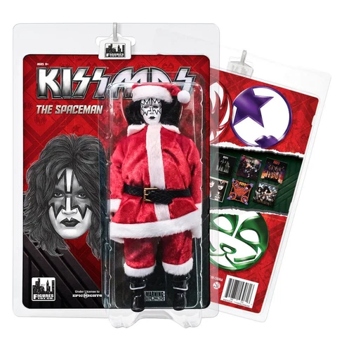 KISS 8 Inch Limited Edition Action Figure Christmas Series: The Spaceman Cover