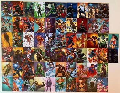 2012 DC Comics The New 52 Base Trading Card Set 62 Cards Cryptozoic - Image 1 of 2