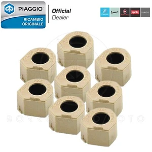KIT SERIE 8 RULLI VARIATORE ORIGINALE 877514 GILERA GP 800 GP800 2007 - 2011 - Imagen 1 de 2