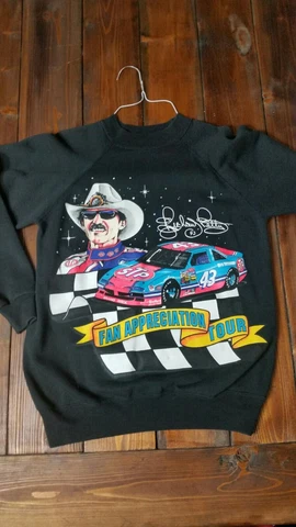 Vintage Nascar Shirt Richard Petty Fan Appreciation Tour Sweatshirt Very Nice M Cover
