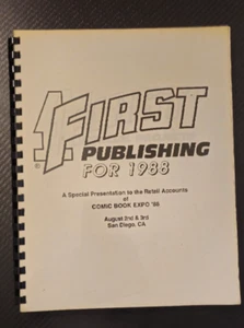 First Publishing Advertising Guide Comic Book Expo 88 San Diego CA - Picture 1 of 24