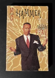 M.C. Hammer Pray Cassette Single- 1990 Capitol Records-LP Version & Instrumental - Picture 1 of 6