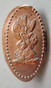 DISNEYLAND DL0803 - Sceriffo Topolino -- penny zinco allungato - Foto 1 di 2