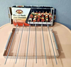 Barbecue Master Kabob Rack And Skewers - Picture 1 of 5